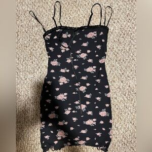 Forever21 Rose Stretch Mini Dress